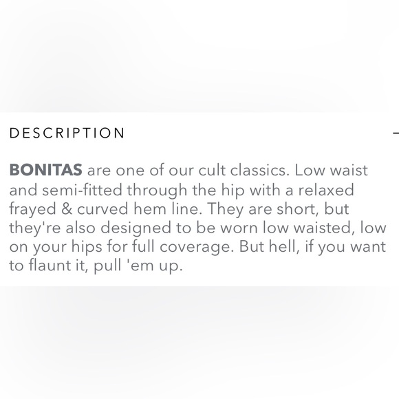 One Teaspoon Bonita denim shorts - Picture 8 of 9